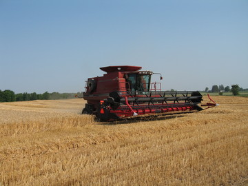 Jeff's CaseIH Combine