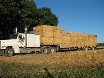 Truck with Straw